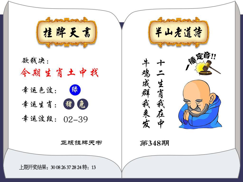 348期挂牌天书[图]