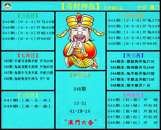 348期青财神[图]