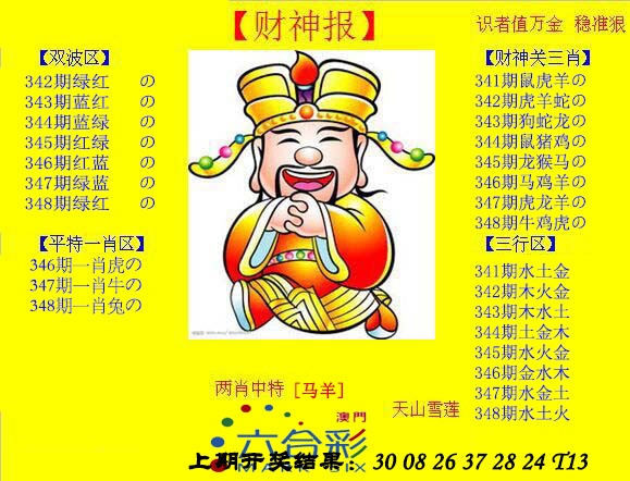 348期黄财神[图]