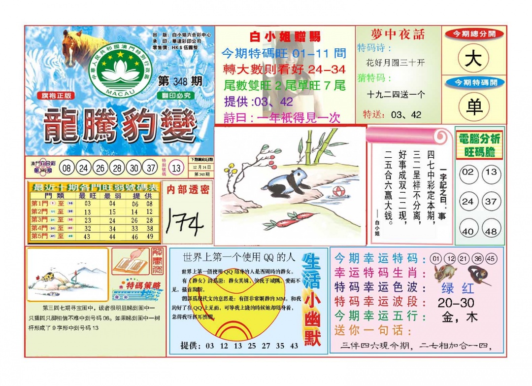348期龙腾豹变[图]