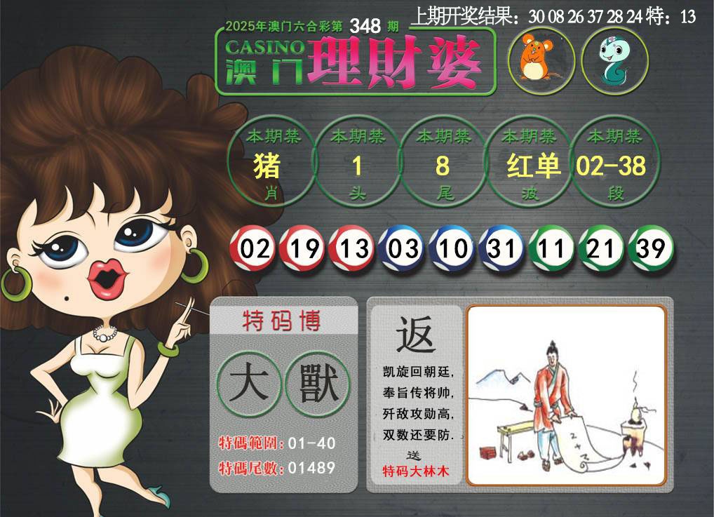 348期澳门理财婆[图]