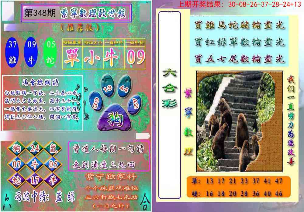 348期数理救世报[图]