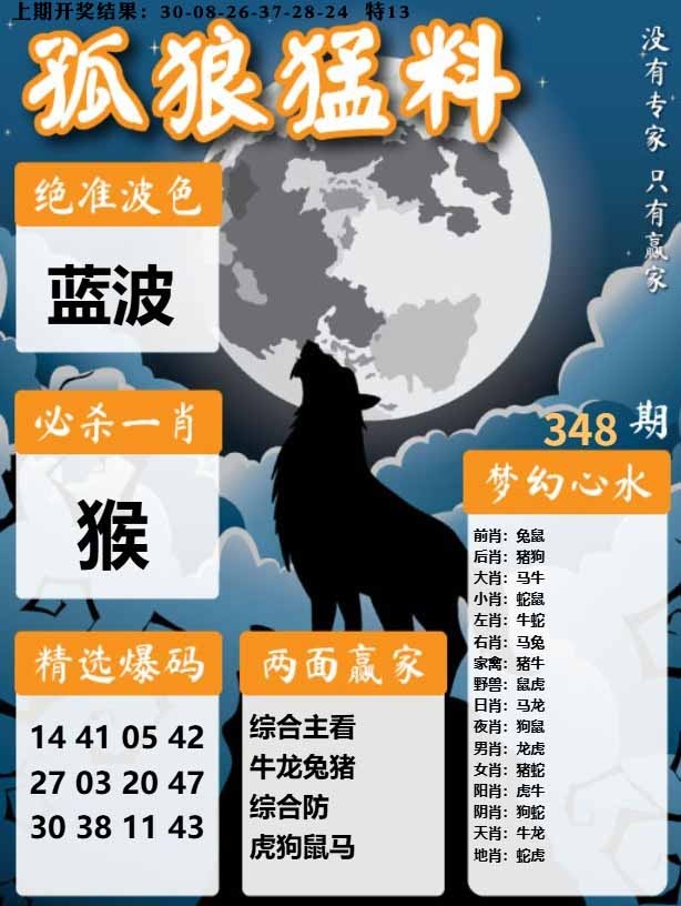 348期孤狼猛料[图]